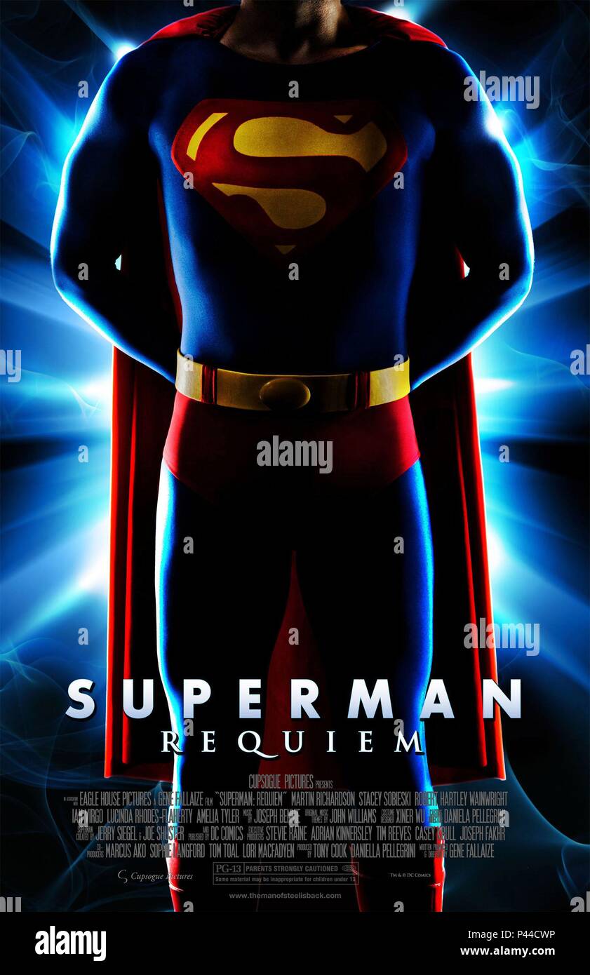 Original Film Title: SUPERMAN: REQUIEM.  English Title: SUPERMAN: REQUIEM.  Film Director: GENE FALLAIZE.  Year: 2011. Credit: CUPSOGUE PICTURES / Album Stock Photo
