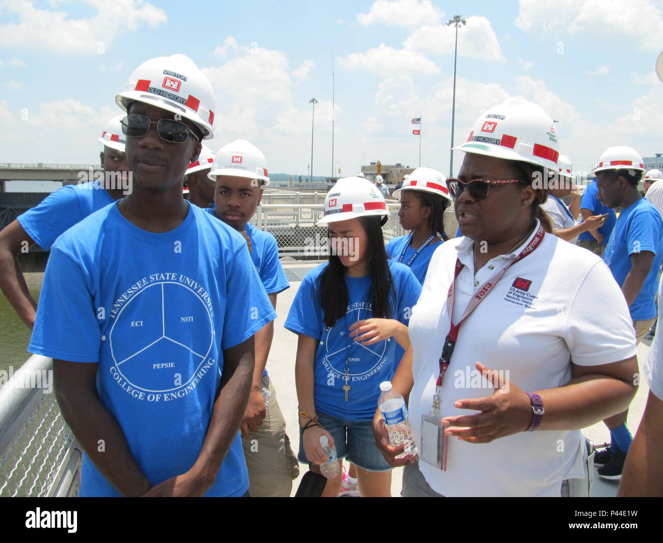 Tenesse Henderson, an electrical engineer from the Nashville District