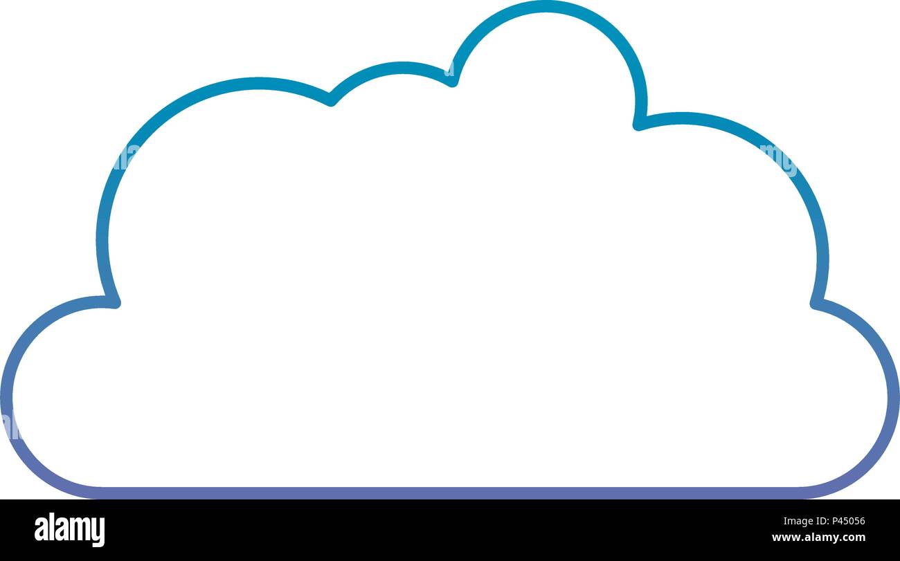 cloud sky isolated icon Stock Vector Image & Art - Alamy
