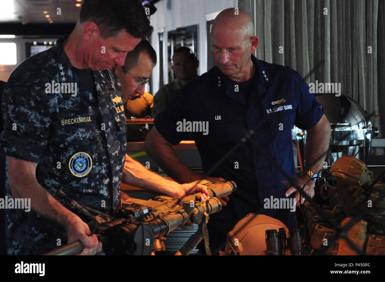 Shane Springstead Coast Guard Vice Adm. William