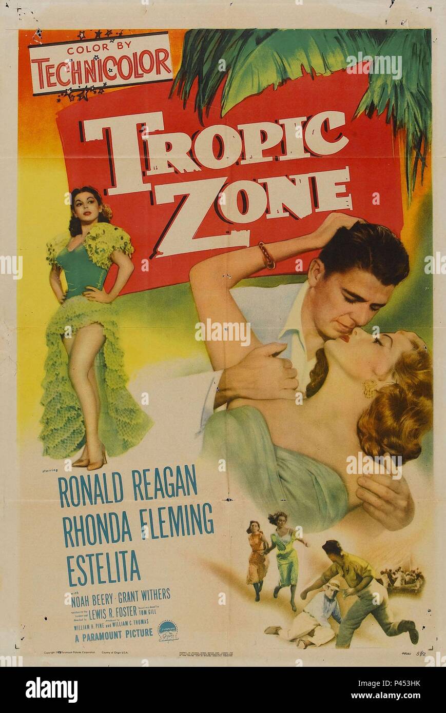 Original Film Title: TROPIC ZONE.  English Title: TROPIC ZONE.  Film Director: LEWIS R. FOSTER.  Year: 1953. Credit: PARAMOUNT PICTURES / Album Stock Photo