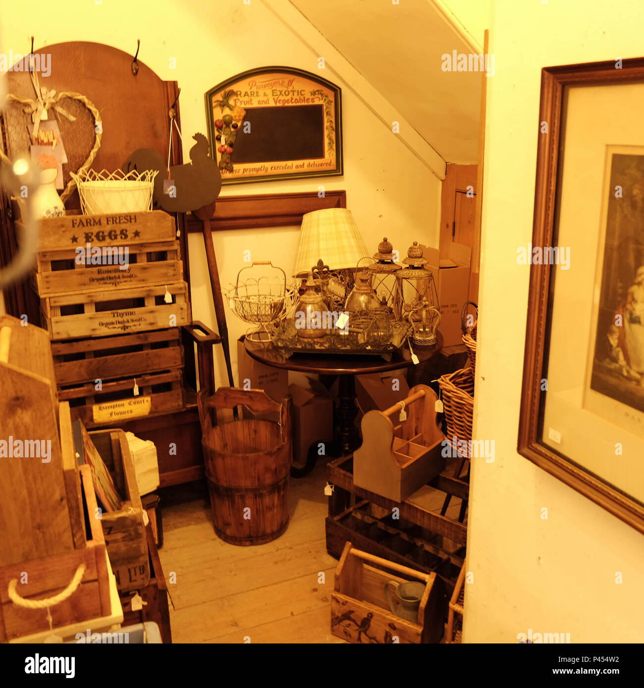 antique and junk shop Stock Photo Alamy