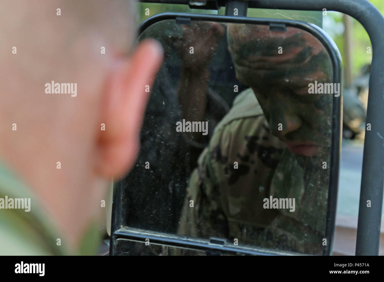 Sgt. Nate Glodowski, Cavalry Scout With 2nd Platoon, Troop B, 1st ...