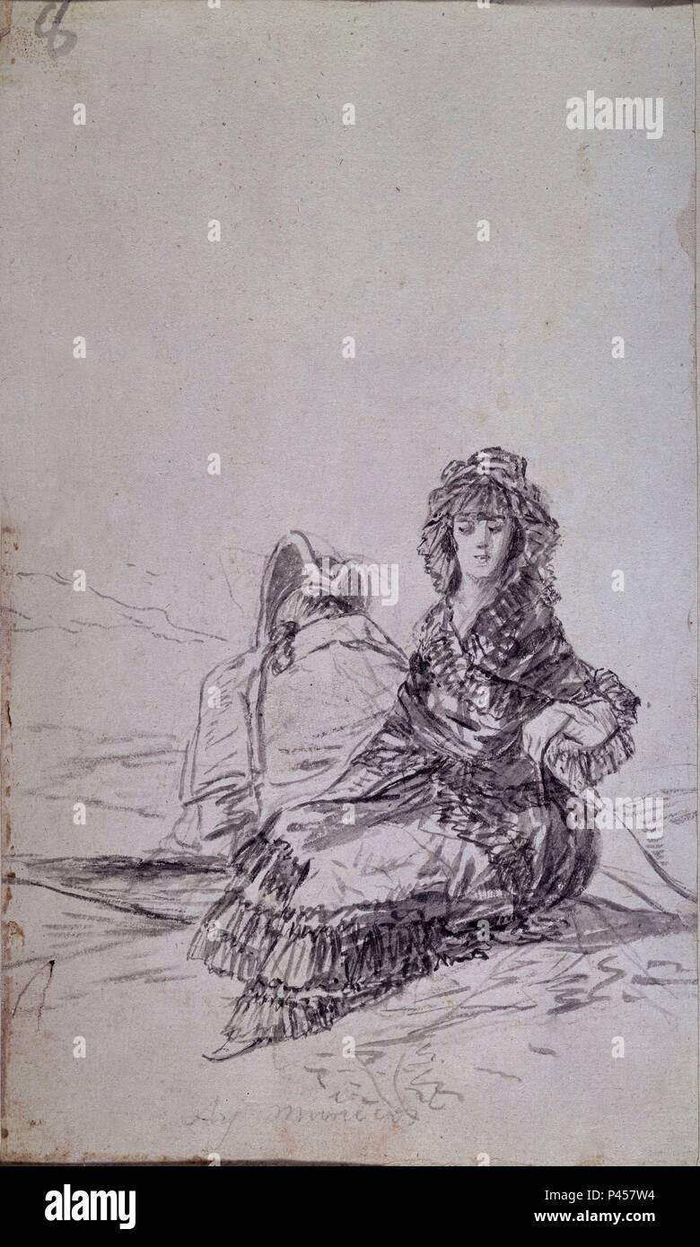 (1796-1797) Francisco de Goya Canvas Print