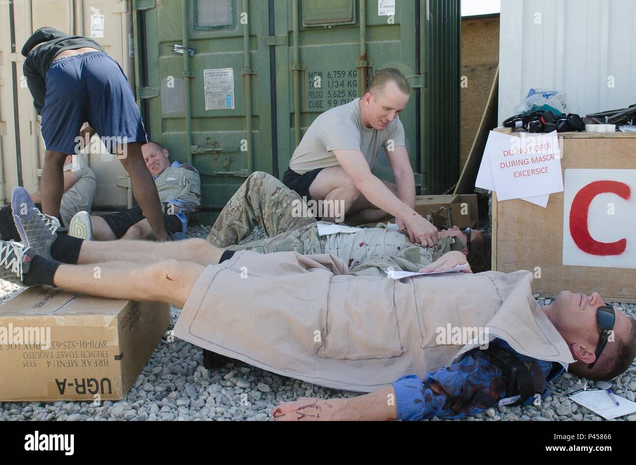 Usaf Mascal Soldiers from the Headquarters and Headquarters Battalion, 101st ...