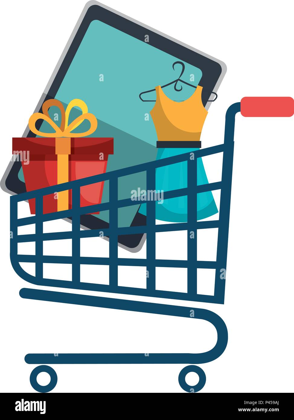 shopping cart icons Stock Vector Image & Art Alamy