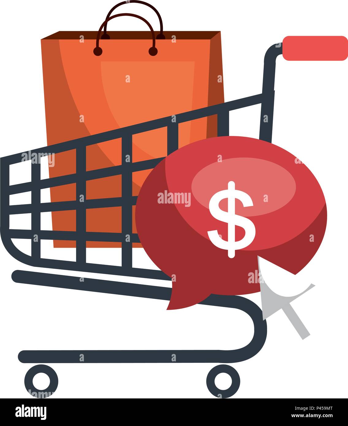 shopping cart icons Stock Vector Image & Art Alamy