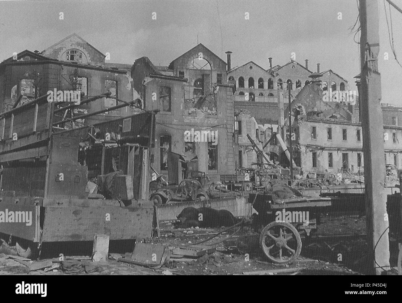 108 Destructions de Brest US Navy 5 octobre 1944 1 Stock Photo - Alamy