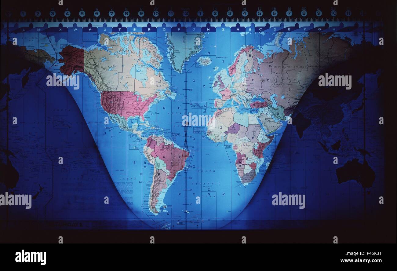 Mapamundi - Mapa Mundi - Globe Stock Photo - Alamy