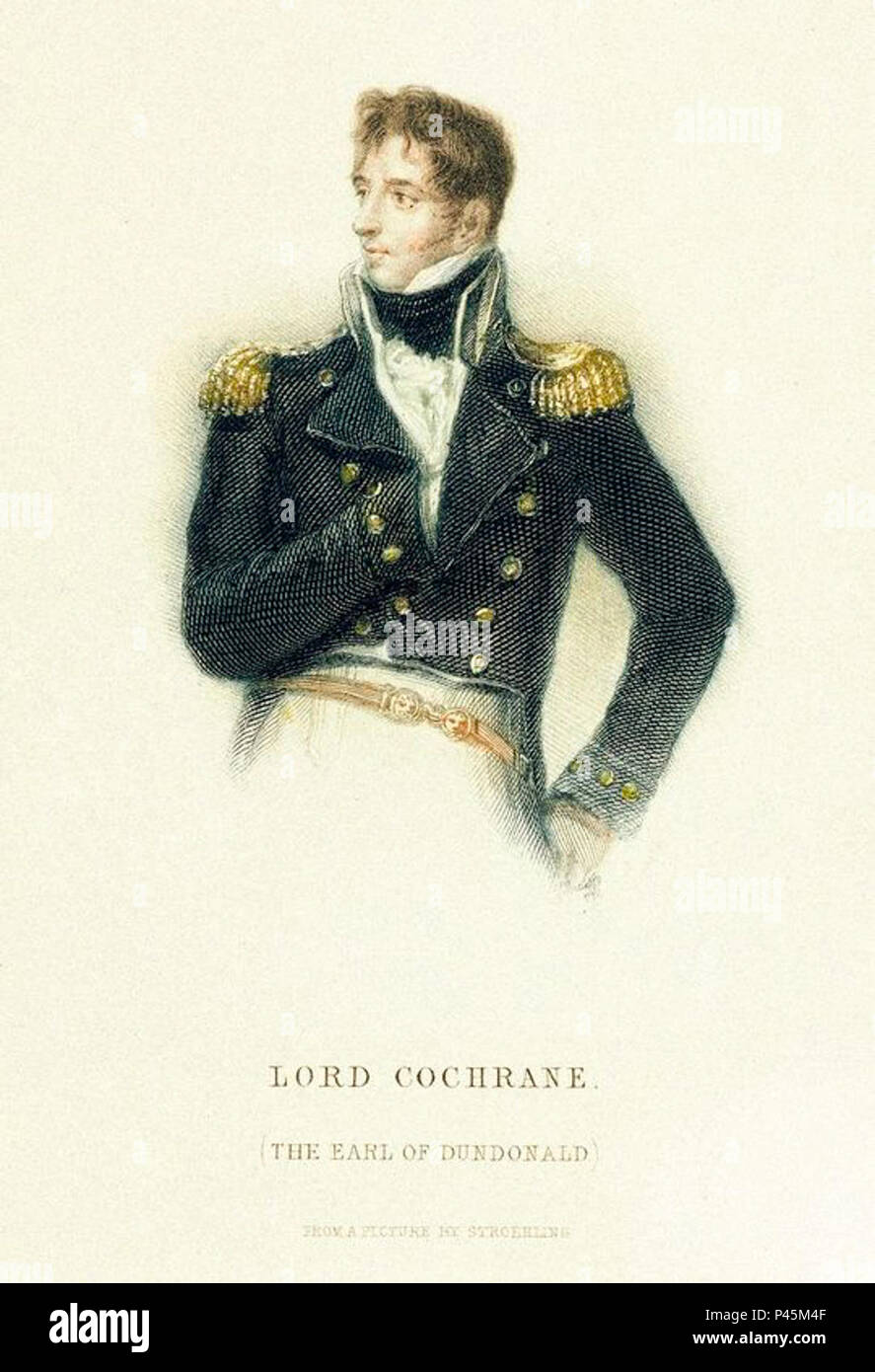 10th Earl of Dundonald Thomas Cochrane Stock Photo Alamy