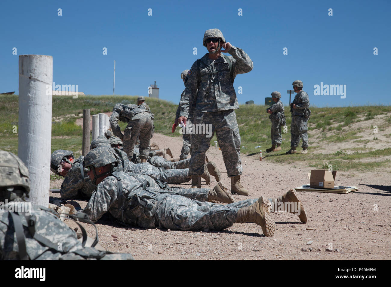 U.S. Army Staff Sgt. Andrew Anderson of the 235th Military Police
