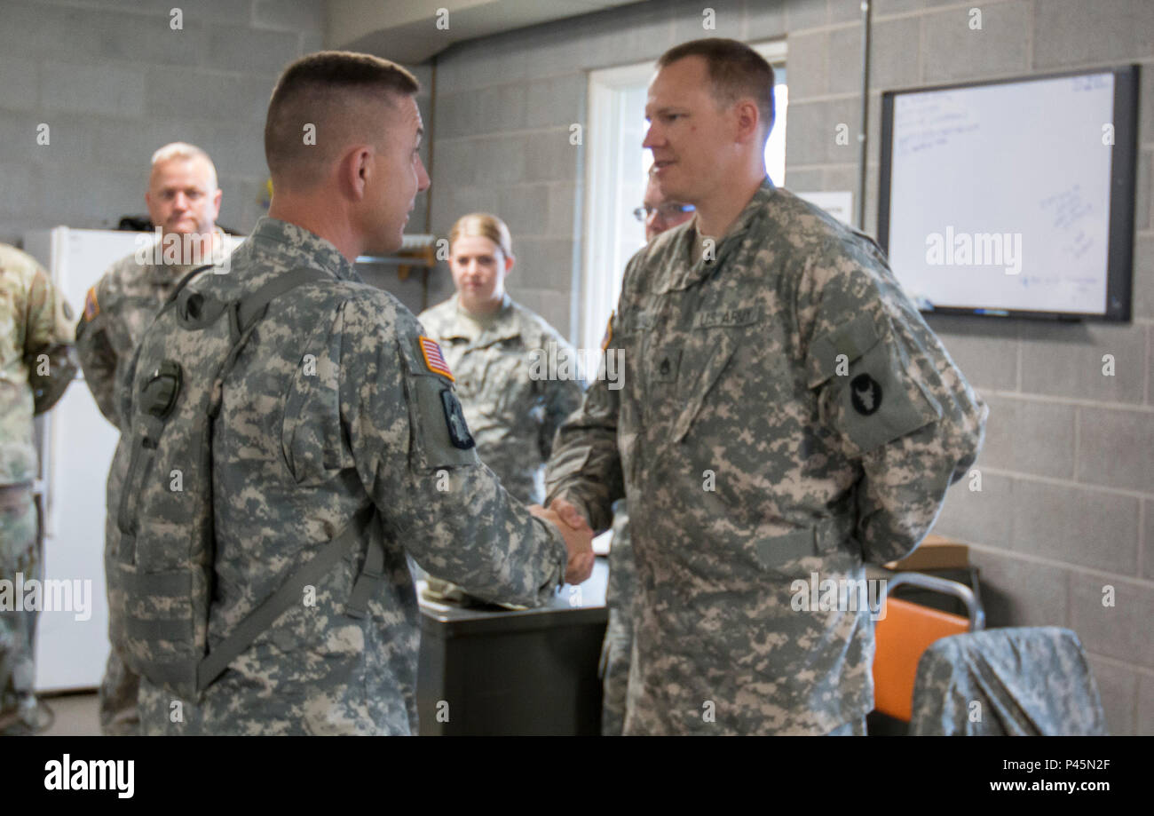 Command Sgt. Maj. Stephen Cunnien, 34th Combat Aviation Brigade command ...