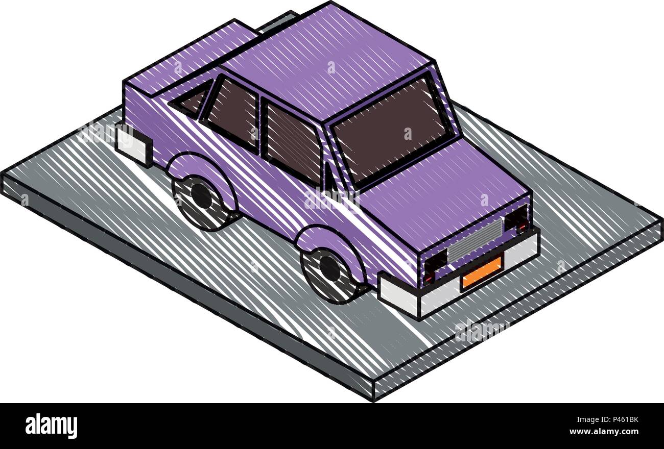 sedan car isometric icon Stock Vector Image & Art - Alamy