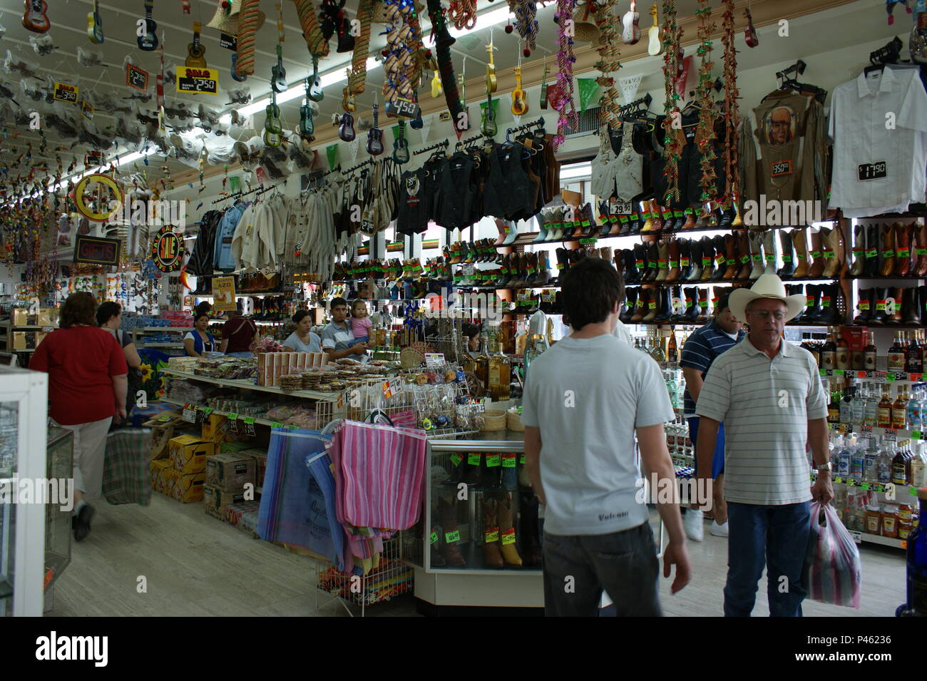 Angel's Department Store Nuevo Progreso Mexico Stock Photo Alamy
