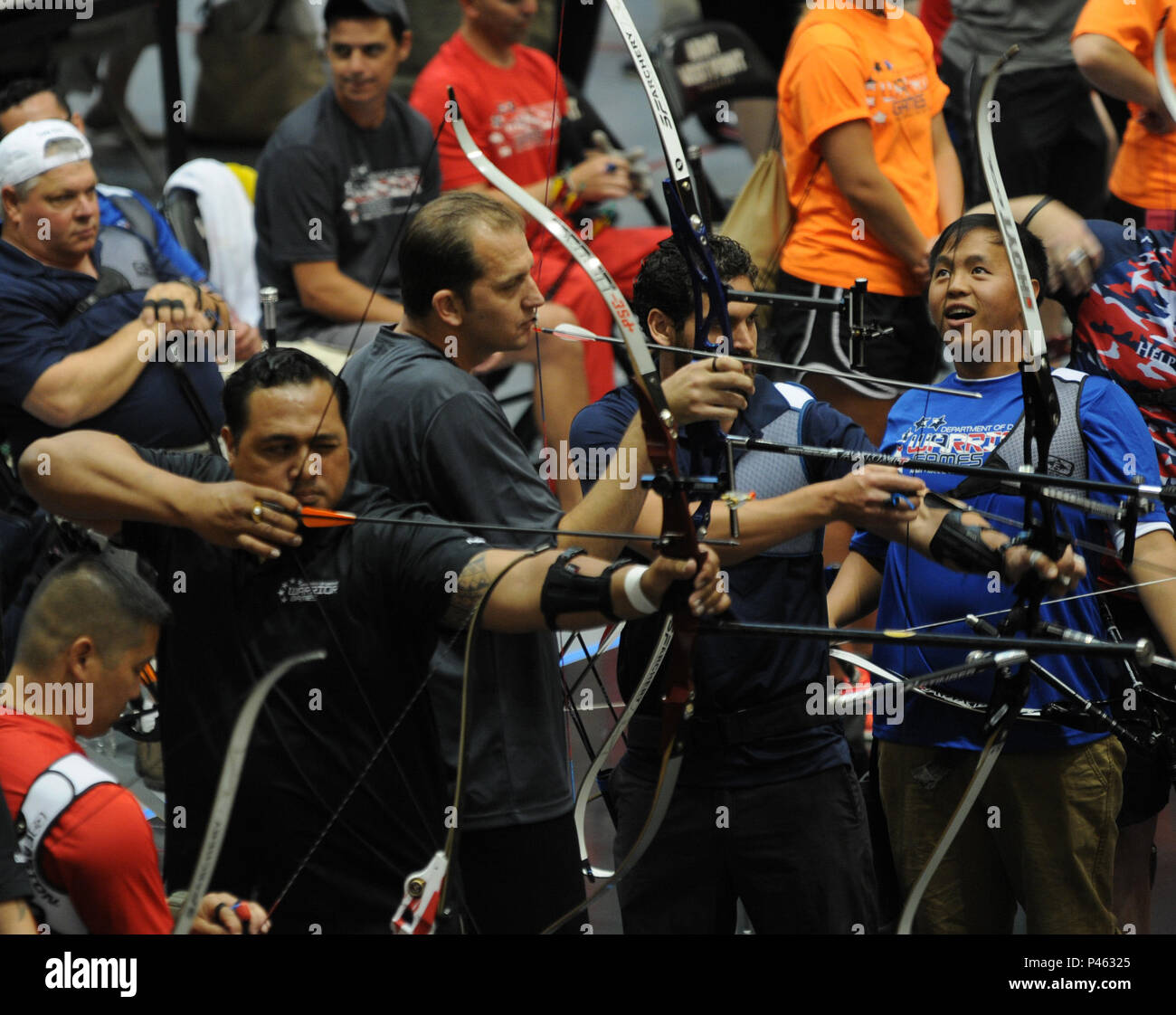 The 2016 Dod Warrior Games Includes Archery, Both Recurve Bow, Seen Here On  June 17, And Compound Bow. The Games, Running From June 15-21, Are A  Paralympic-Type Event For Wounded, Ill And