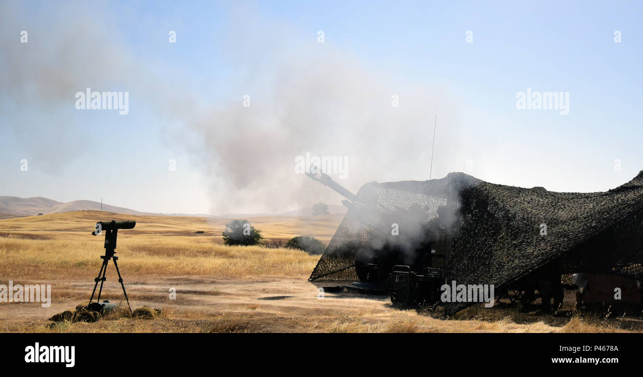 Soldiers of Alpha Battery, 1st Battalion, 487th Field Artillery, Hawaii
