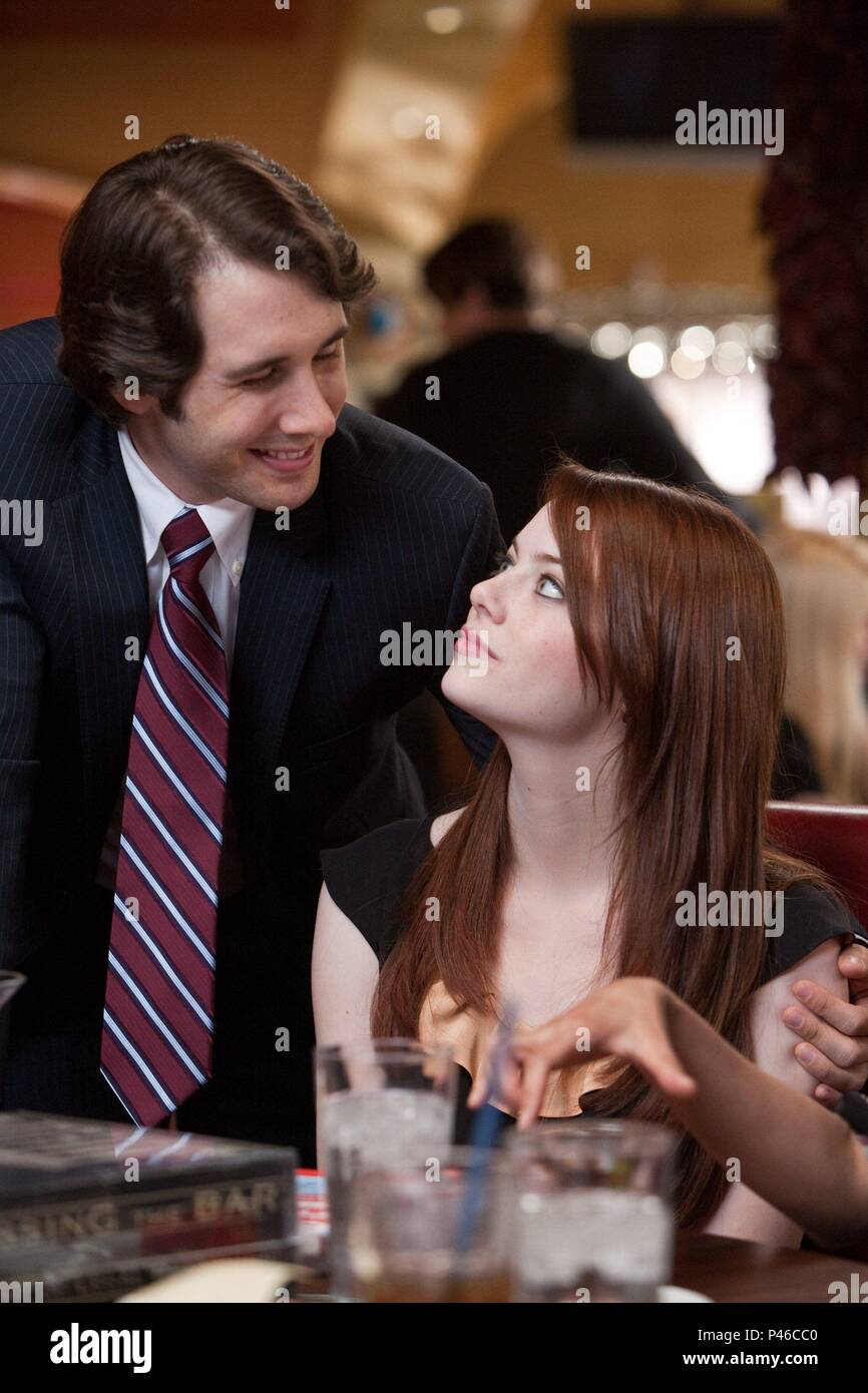 Original Film Title: CRAZY, STUPID, LOVE.  English Title: CRAZY, STUPID, LOVE.  Film Director: GLENN FICARRA; JOHN REQUA.  Year: 2011.  Stars: JOSH GROBAN; EMMA STONE. Credit: CAROUSEL PRODUCTIONS / GLASS, BEN / Album Stock Photo