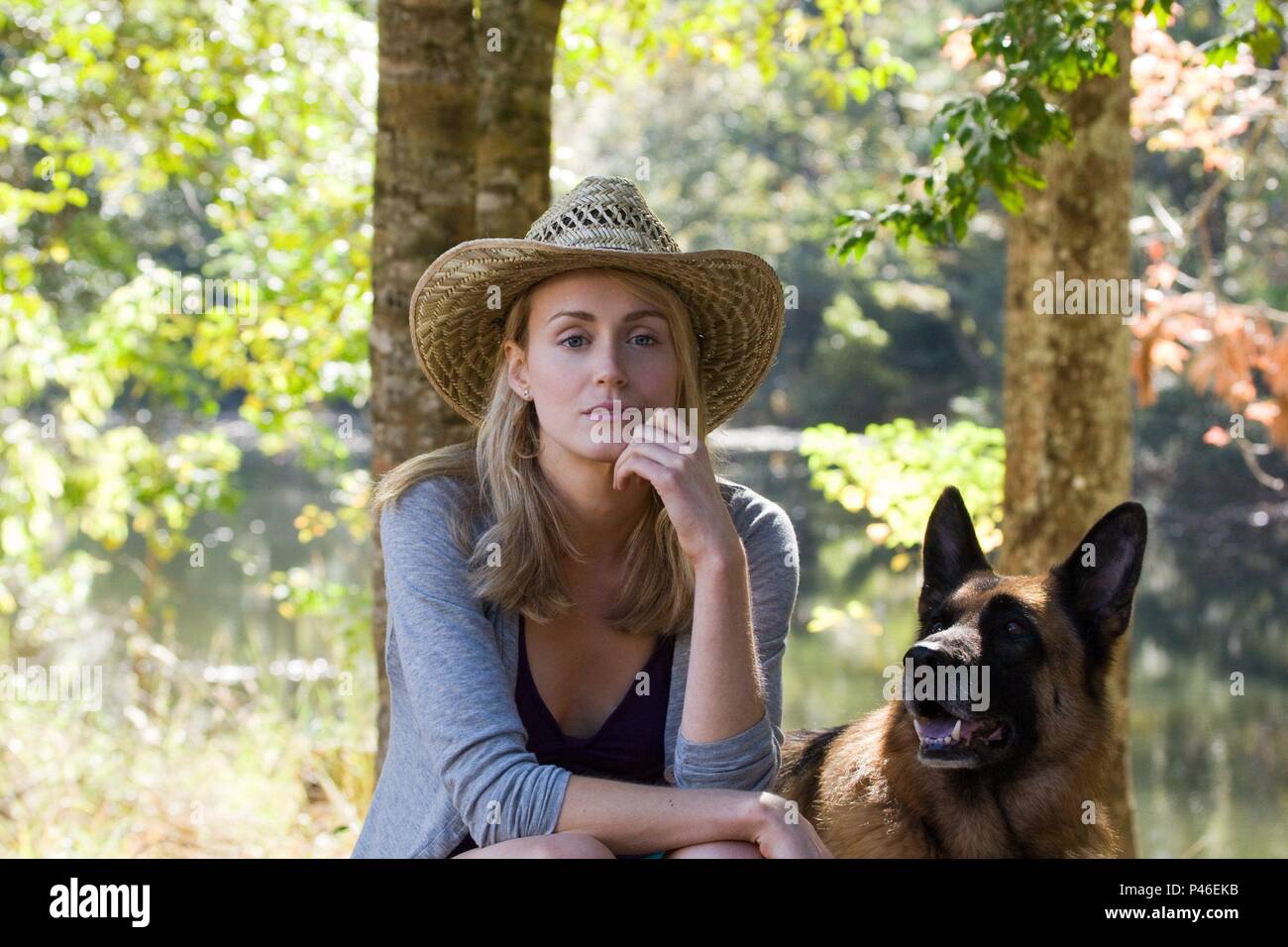Original Film Title: THE LUCKY ONE.  English Title: THE LUCKY ONE.  Film Director: SCOTT HICKS.  Year: 2012.  Stars: TAYLOR SCHILLING. Credit: WARNER BROS. PICTURES / MARKFIELD, ALAN / Album Stock Photo