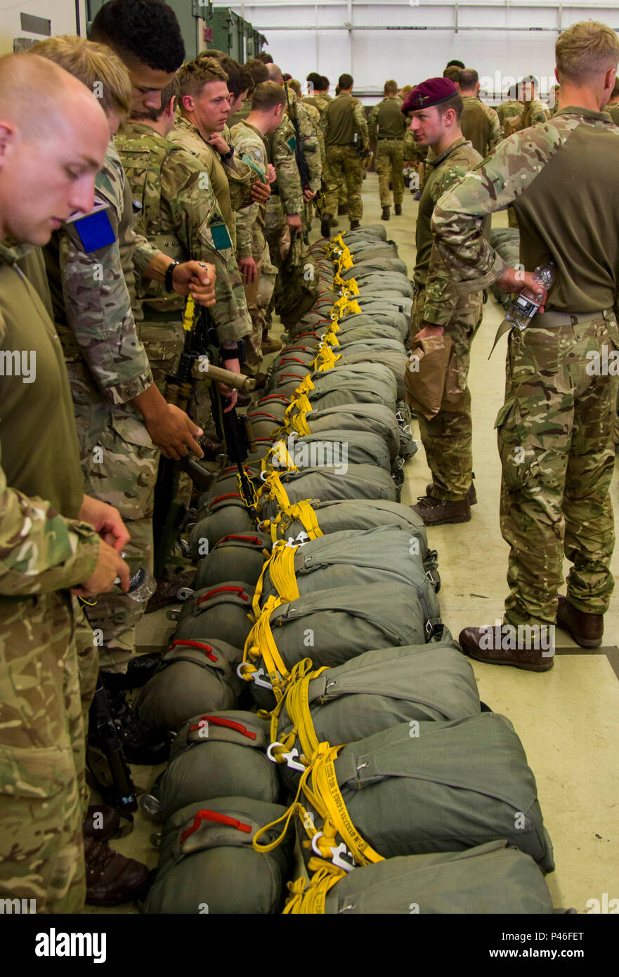 Of The 3rd Battalion The Parachute Regiment High Resolution Stock