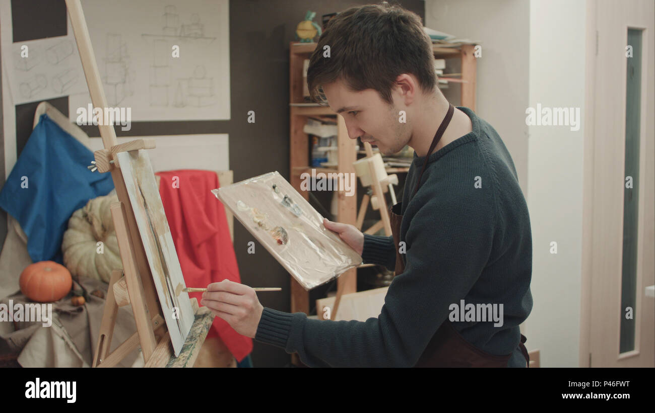 Finger painting easel hi-res stock photography and images - Alamy