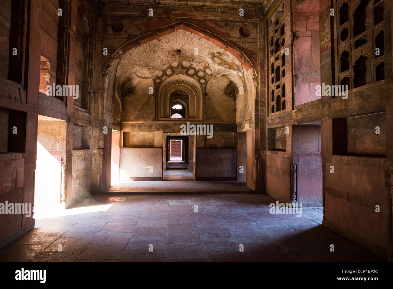 Fort With Spring Red fort in Agra at spring Stock Photo - Alamy