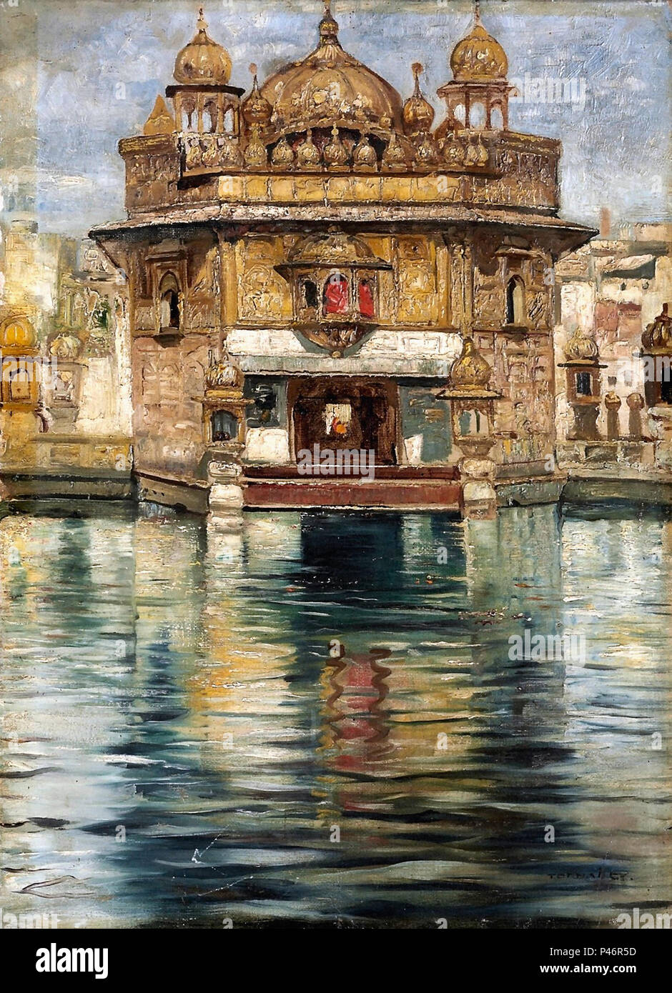 Golden Temple Painting