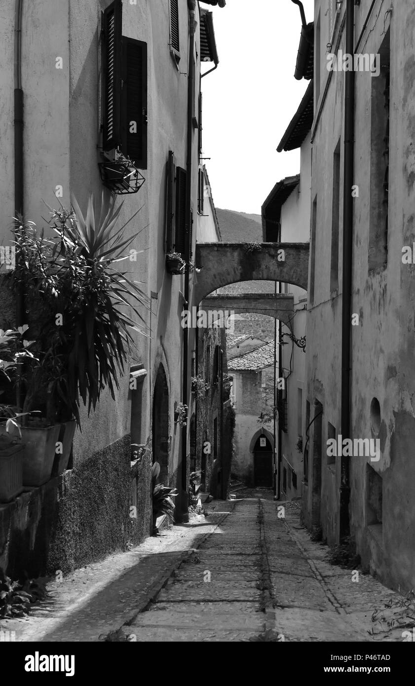 Trevi (Italy) - The charming old village on the hill in Umbria region ...