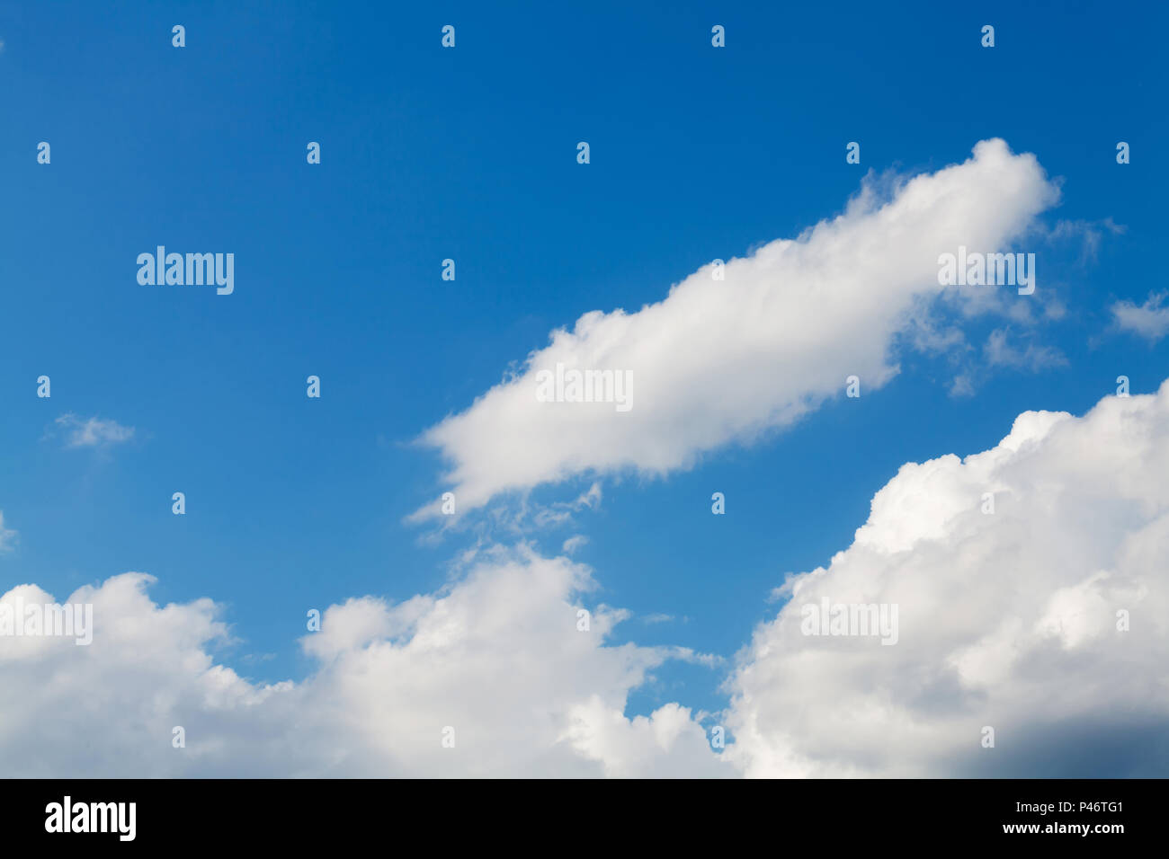 Blue sky and clouds abstract background with copy space Stock Photo - Alamy