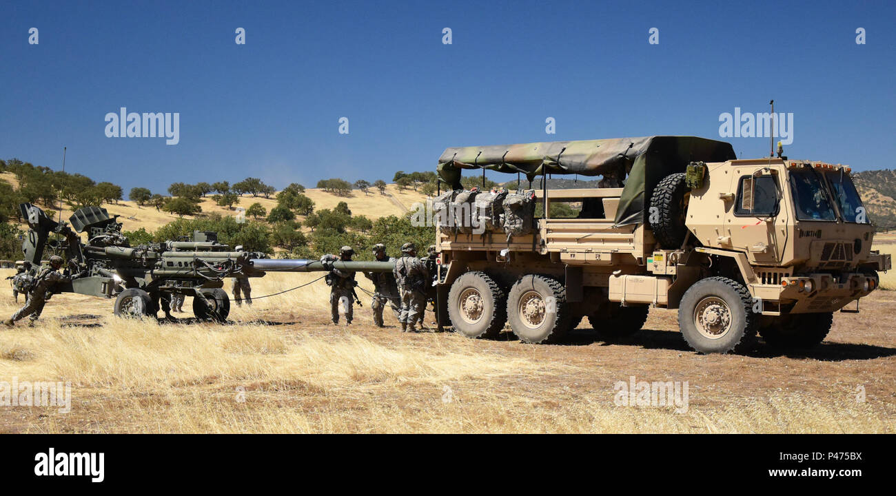 Soldiers of Charlie Battery, 1st Battalion, 487th Field Artillery