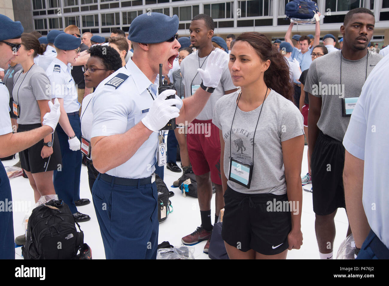 Air Force Inprocessing Day Uniformed code of military justice hi-res stock photography and images ...