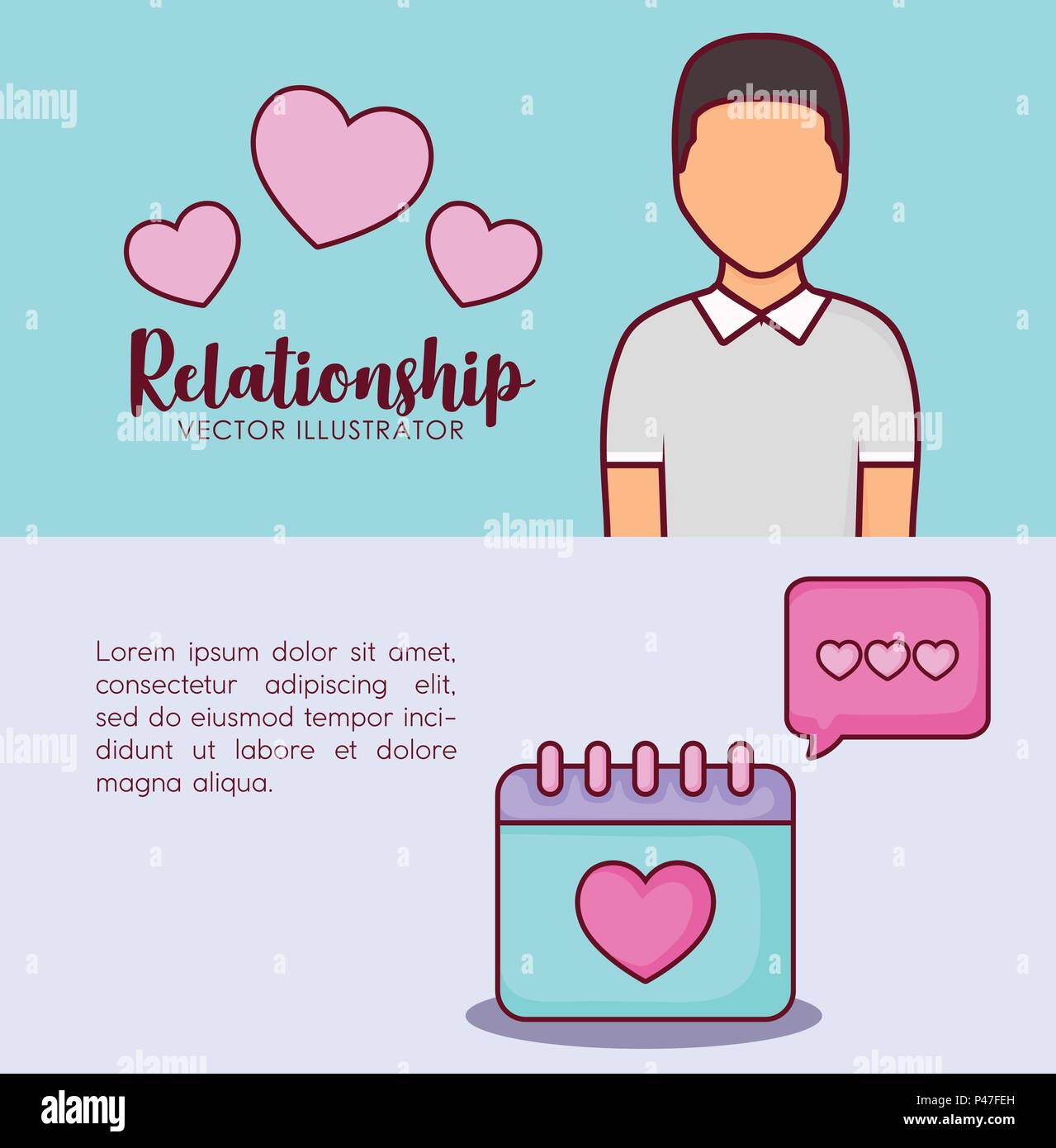 Infographic Presentation Of Online Dating Concept With Avatar Man And ...