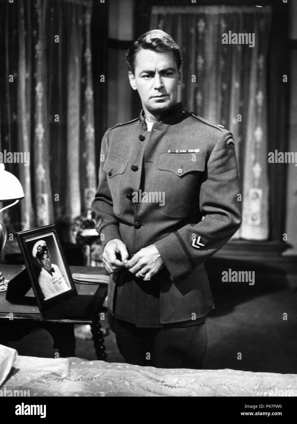 The great gatsby 1949 alan ladd Black and White Stock Photos & Images ...