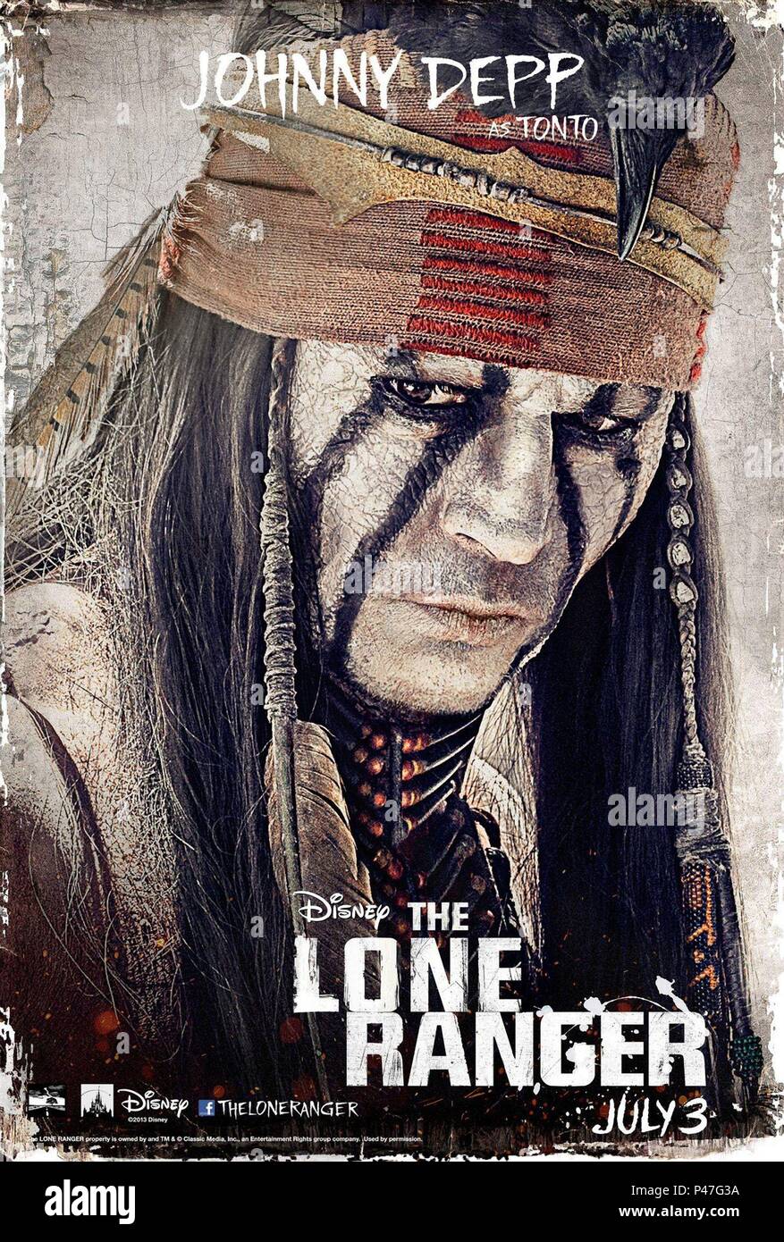 Original Film Title THE LONE RANGER. English Title THE LONE
