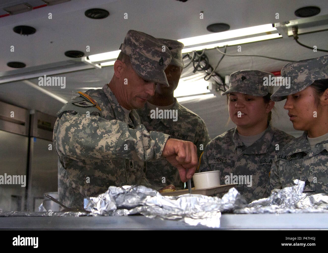 Staff Sgt. Daniel Ventura, culinary officer with