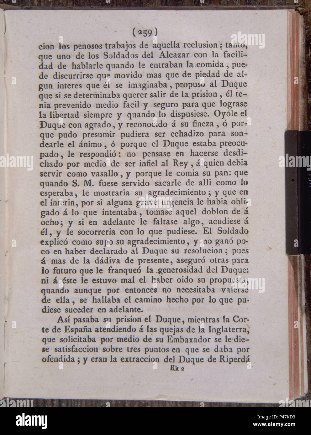 HISTORIA DEL DUQUE DE RIPERDA PAGINA . Author MAÑER SALVADOR JOSE