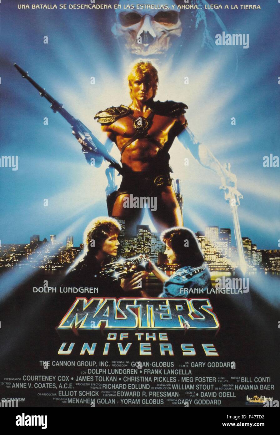 Original Film Title: MASTERS OF THE UNIVERSE. English Title: MASTERS OF ...