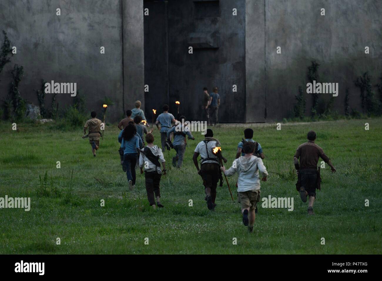 The Maze Runner 2014, directed by Wes Ball