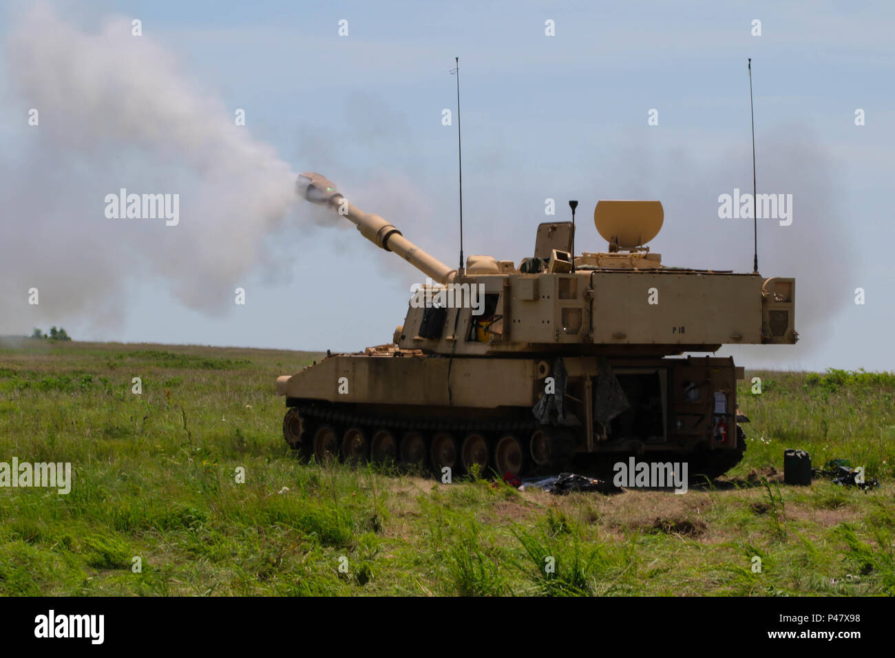 Soldiers from Battery C., 1st Battalion, 161st Field Artillery Regiment