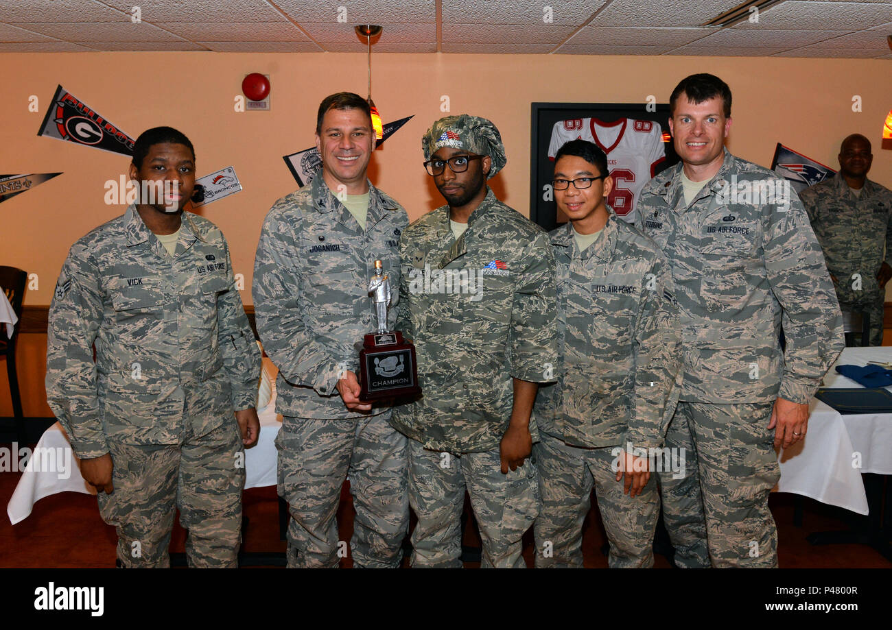 Col. Mathew Joganich, commander of the 55th Mission Support Group