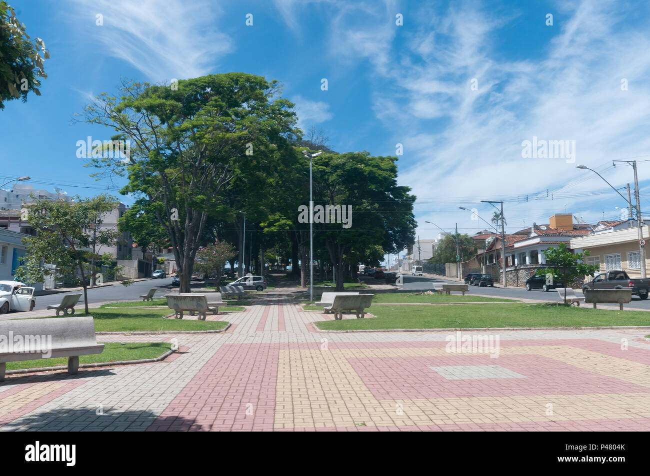 CAMPO BELO, MG - 30/01/15: Cidade de Campo Belo, Minas Gerais