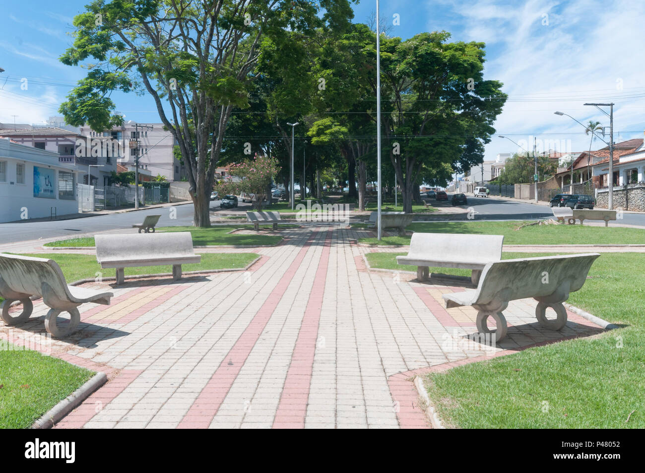 CAMPO BELO, MG - 30/01/15: Cidade de Campo Belo, Minas Gerais