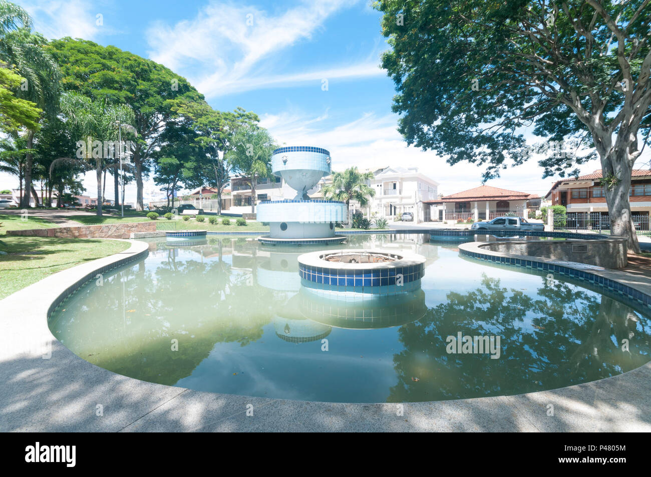 CAMPO BELO, MG - 30/01/15: Cidade de Campo Belo, Minas Gerais