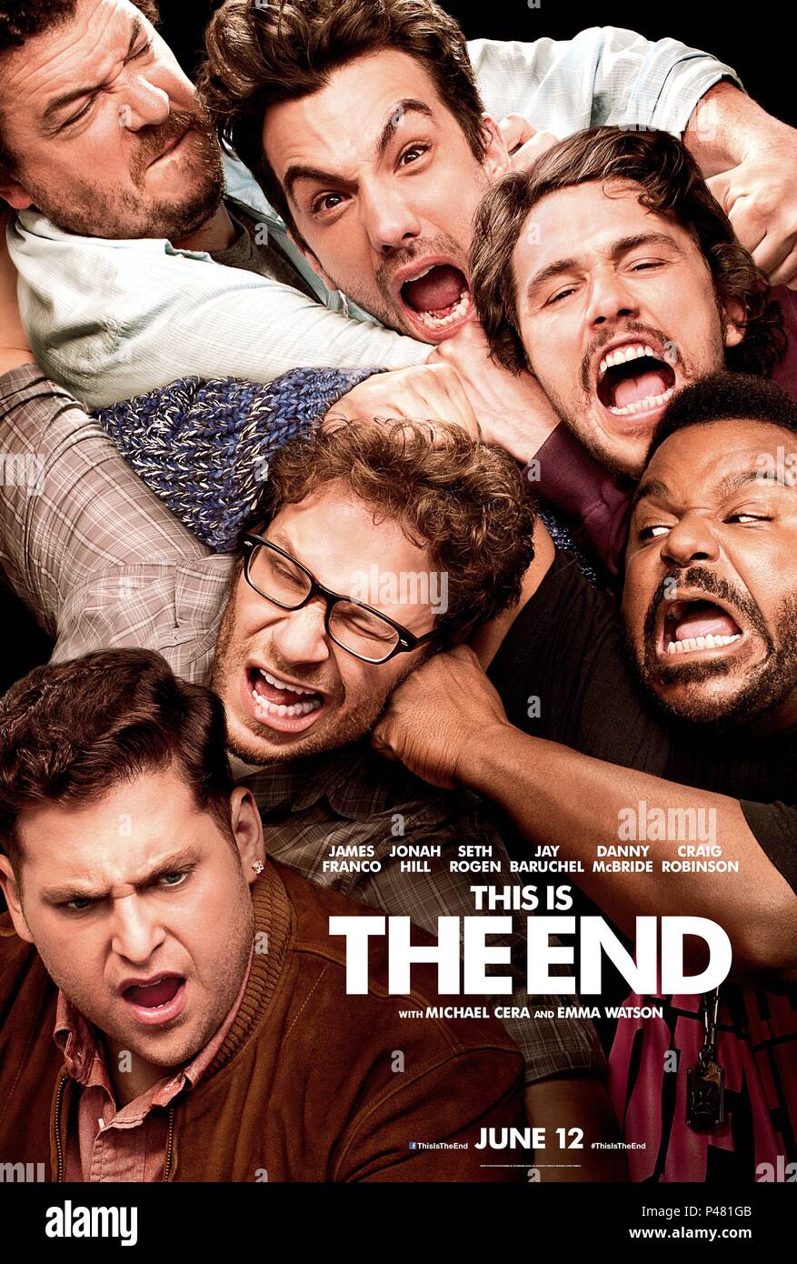 Original Film Title: THIS IS THE END.  English Title: THIS IS THE END.  Film Director: SETH ROGEN; EVAN GOLDBERG.  Year: 2013. Credit: COLUMBIA PICTURES / Album Stock Photo