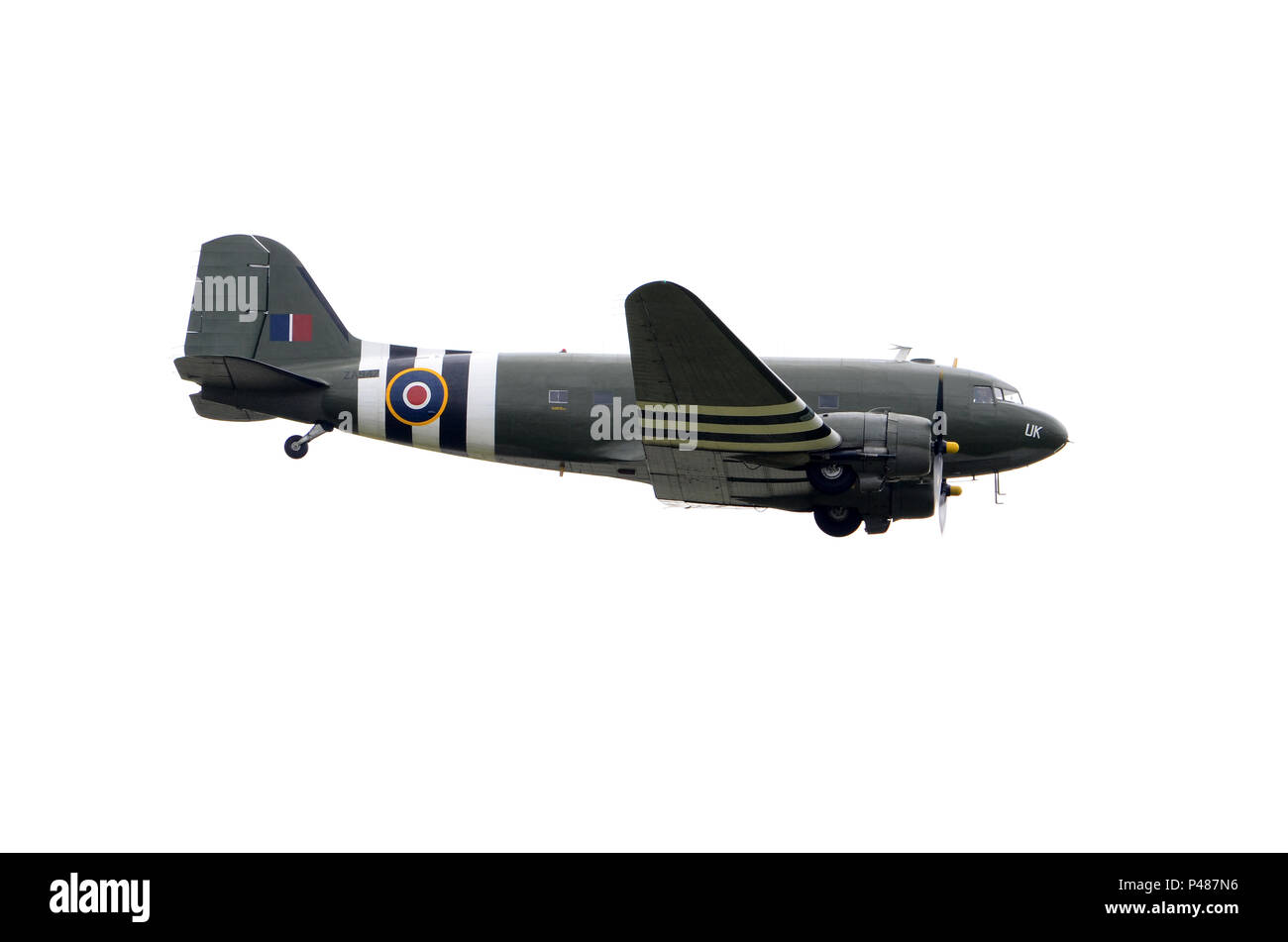 The Douglas C-47 Skytrain, Dakota Stock Photo