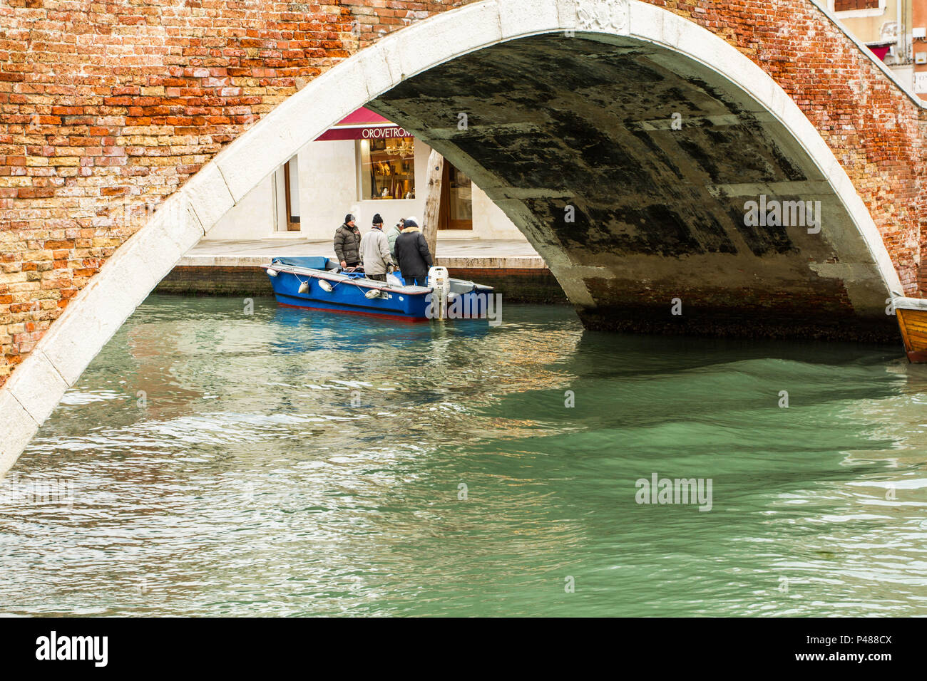 Arco da Ponte San Donato. Murano, Itália - 13/12/2012. Foto: Ricardo Ribas / Fotoarena Stock Photo