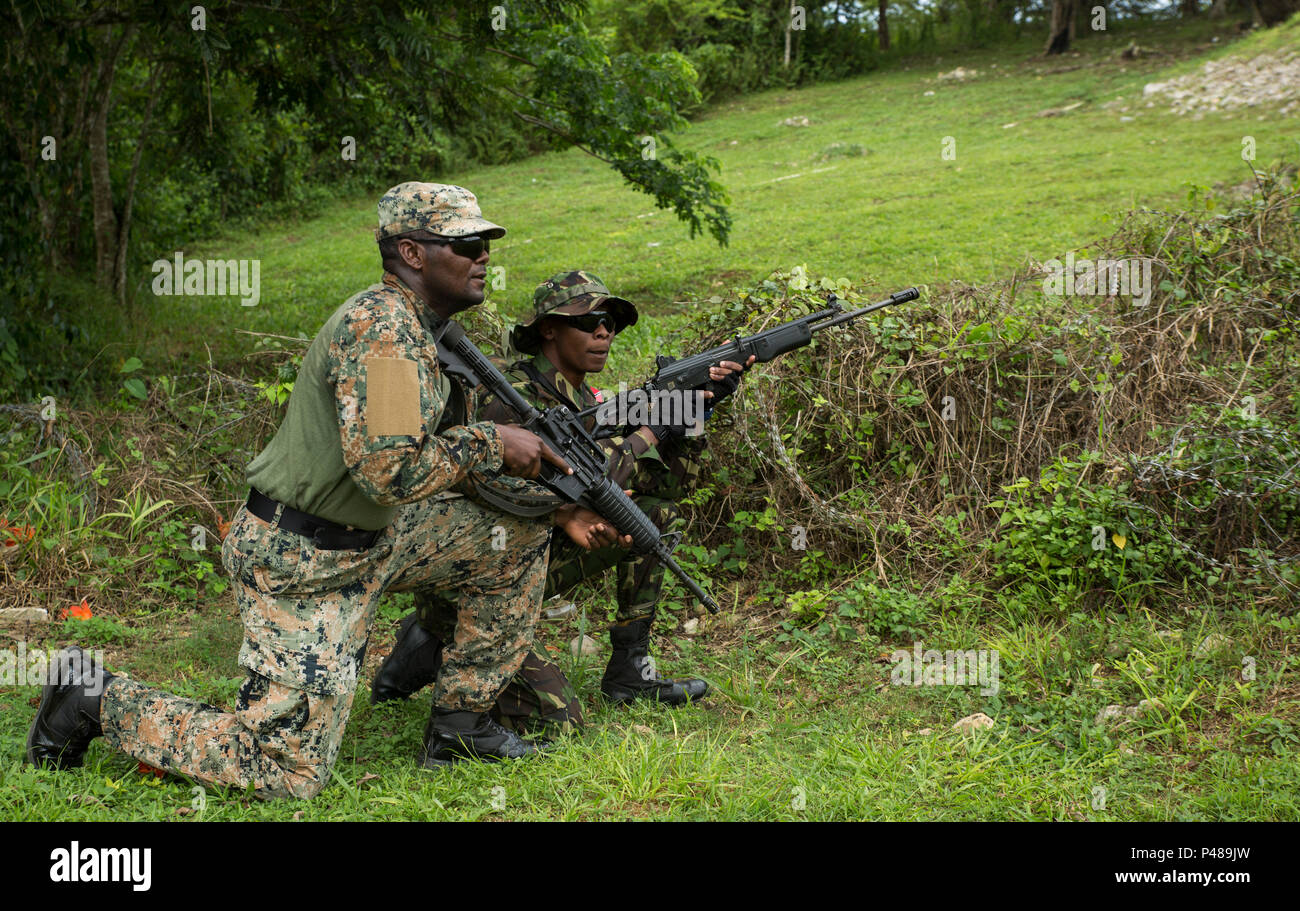 Jamaica defence force hires stock photography and images Alamy