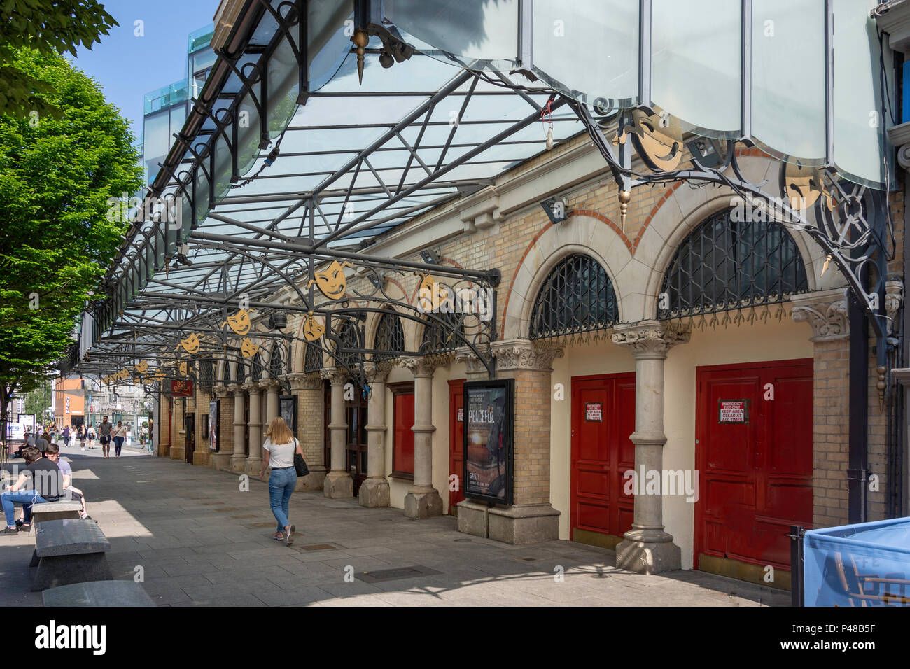 The Gaiety Theatre, South King Street, Dublin, Leinster Province, Republic of Ireland Stock Photo