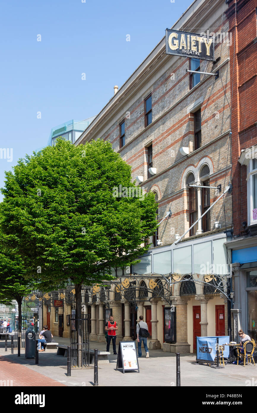 The Gaiety Theatre, South King Street, Dublin, Leinster Province, Republic of Ireland Stock Photo