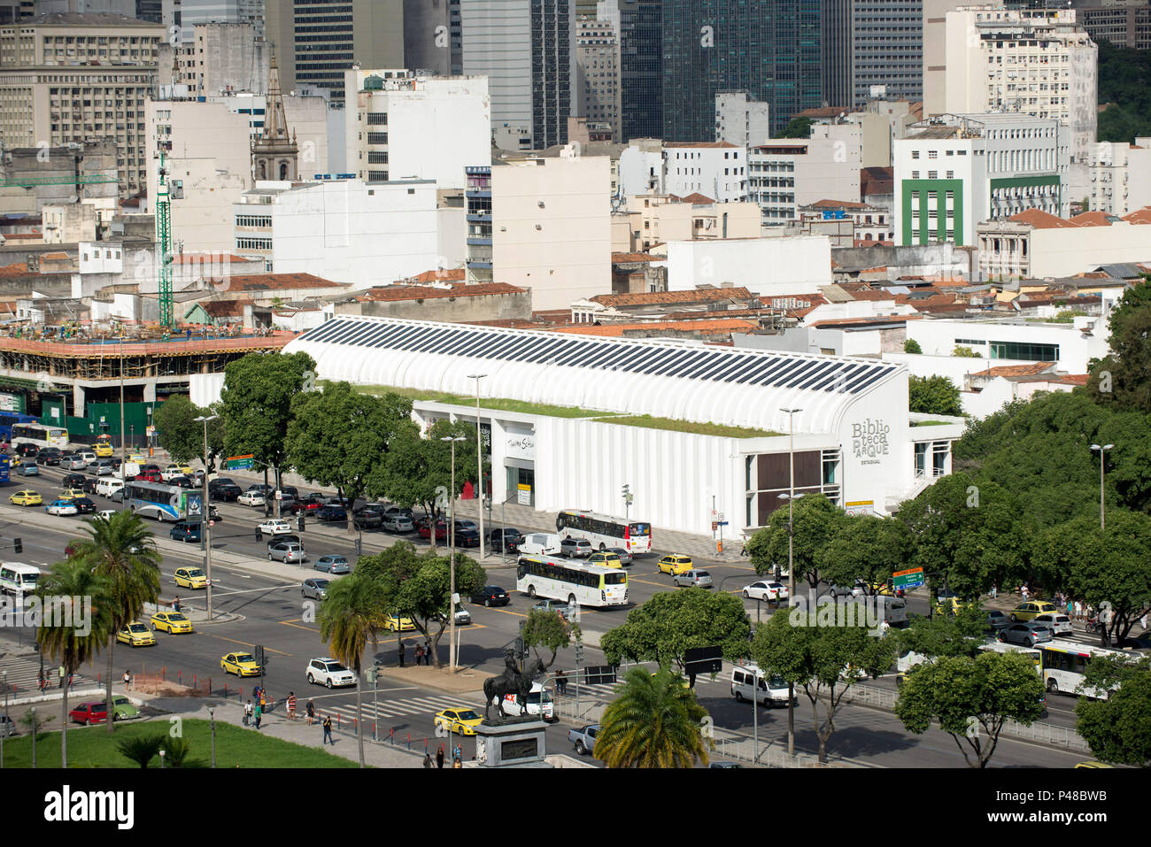 RIO DE JANEIRO, RJ - 31.03.2015: Biblioteca Parque Estadual, Av. Presidente Vargas, 1.261 – Centro. Foto: Celso Pupo / Fotoarena Stock Photo