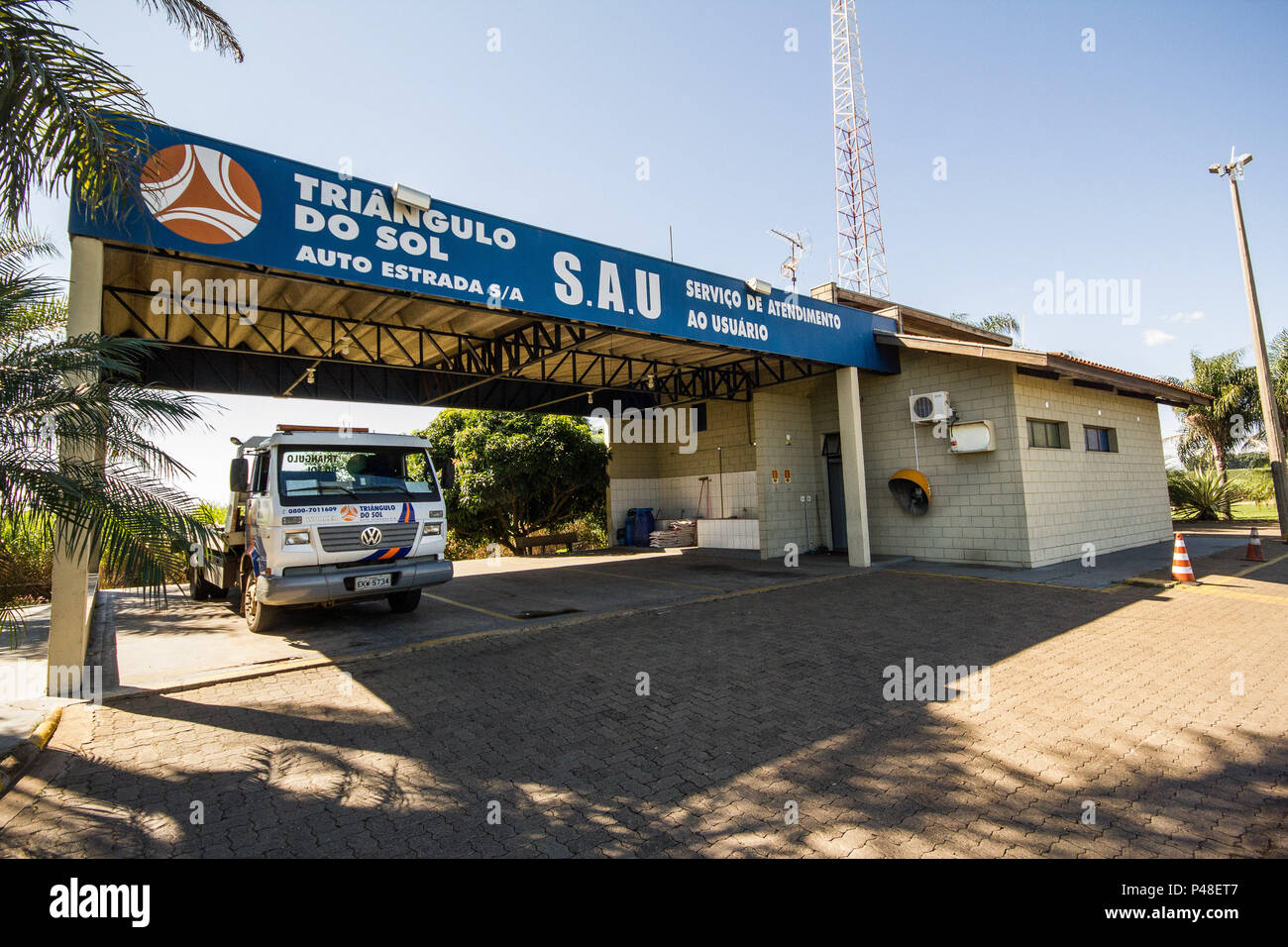 IBATÉ, SP - 09.06.2015: Serviço de Atendimento ao Usuário SAU SP 310 ...